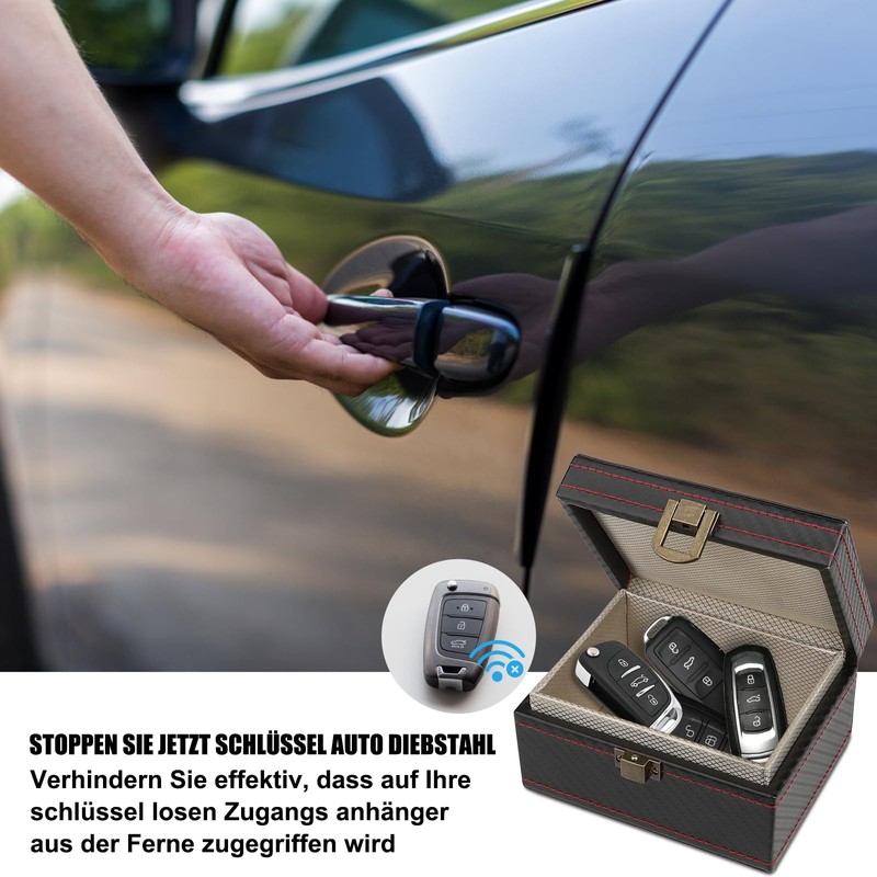 Diyife Car Key Faraday Box, Keyless Go Protection Car Key