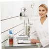 WOONEKY Stainless Steel Sterilization Box Lid for Makeup Tools High