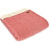 Tweedmill Textiles Fishbone KNEE RUG Throw Blanket -100% Pure New