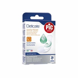 CEROTTO PIC DELICATE 19X72 MM ANTIBATTERICO 20 PEZZI