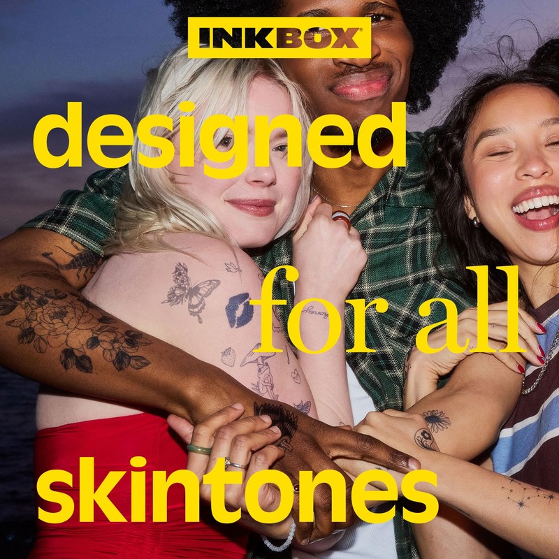 Inkbox Temporary Tattoos, Semi-Permanent Tattoo, One Premium Easy Long Lasting,
