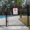 No Dogs Allowed Sign, 10"x 14" .04" Aluminum Sign Rust