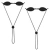 Fukaisu 2 Pairs Tanning Goggles, Tanning Bed Eye Sun Protection