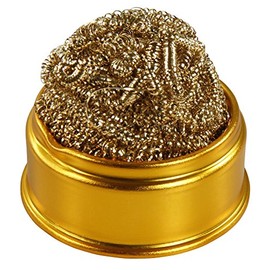 MC Power Solder Remover Cleaning Wool 5.5 x 3 cm Ideal Soldering Tip Care and Piston Cleaning