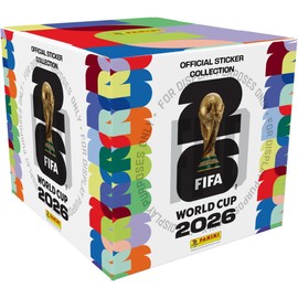 Colección de pegatinas para la Copa Mundial de la FIFA 2026 – Caja de 25 paquetes
