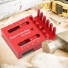 Woodpecker Tools,Saw Seam Gauge Woodworking Feeler Ruler Depth Measuring Ruler,
