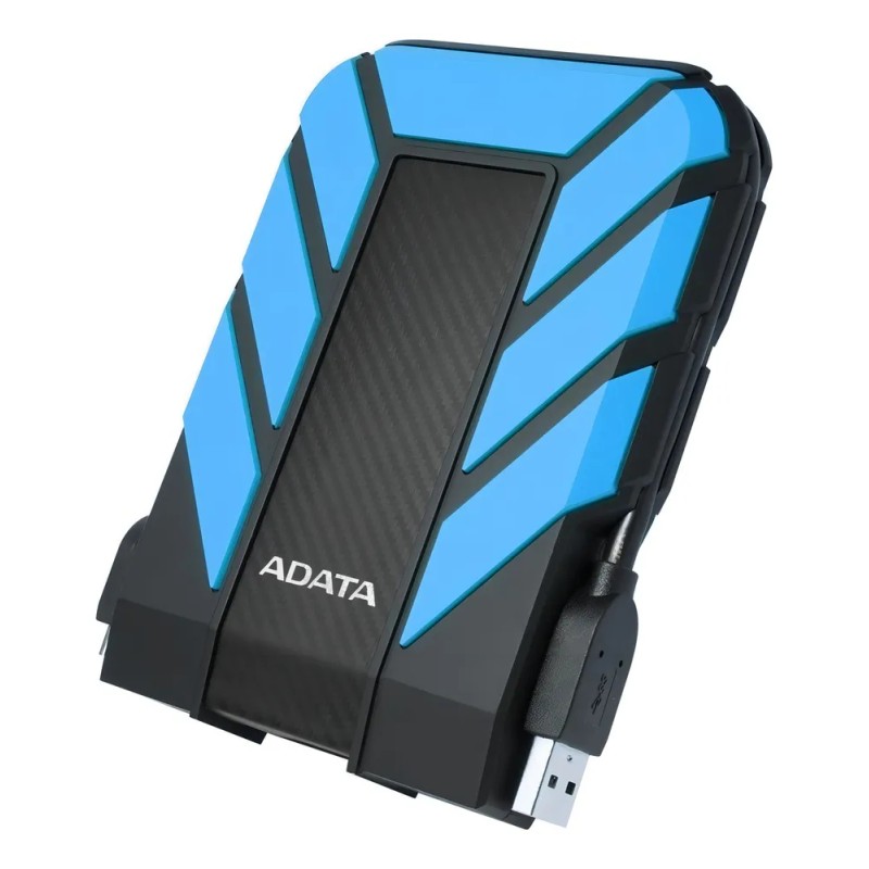Disco duro externo 2TB adata azul portable para Mac y