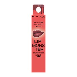 KATE Lip Monster Souffle Matte M03 Festive Confetti, 7g (x1)