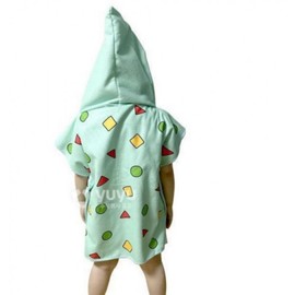Crayon Shin-chan Hooded Towel Blanket Robe for Summer Beach & Camping (1-Piece) Promotional Item