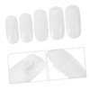 WOONEKY 100 Pcs Abs Material Nail Practice Tips Press Nails