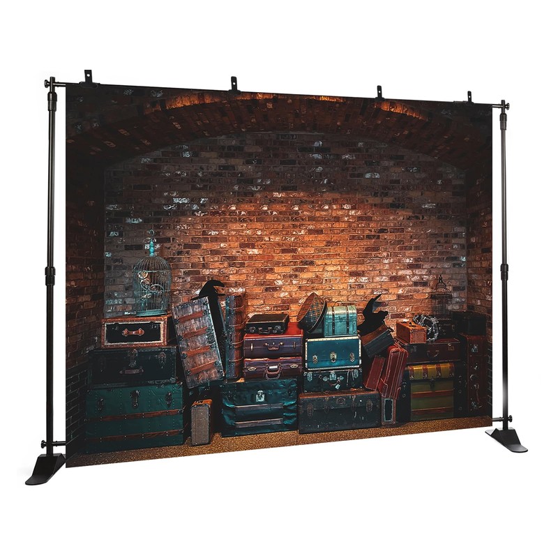 Platform 9 King Train Station Backdrop Magic Wizard School Photography
