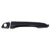 MOTOKU Front Left Black Exterior Door Handle and Door Lock