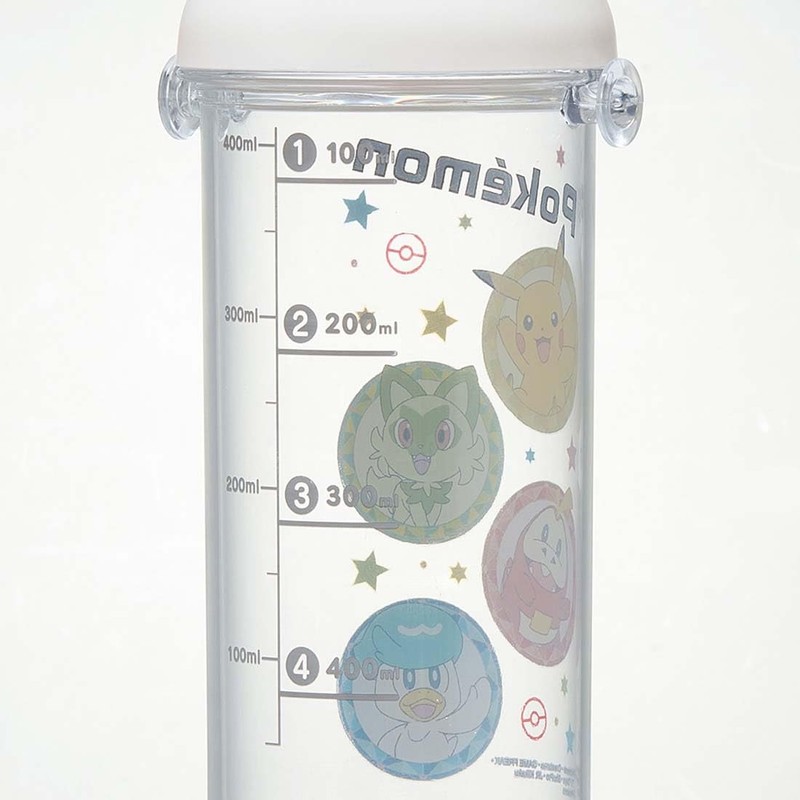 Skater PSB5TRC-A Kids Clear Plastic Water Bottle 480ml Pocket Monster