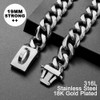 W/W Lifetime Dog Chain Collar Walking Metal Collar with Design
