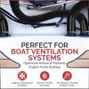 NautiPro Boat Blower Hose 3 Inch – Marine Exhaust Ventilation