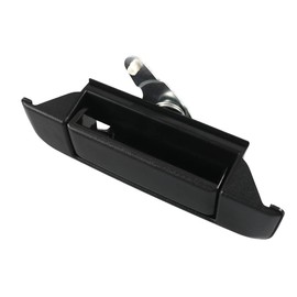 Zcargel Black Tailgate Handle, 69090-89102 Trunk Lid Push Buttons Tailgate Handle Door Handle Tailgate Tailgate Push Switch Handle Compatible with Pickup 89-95 69090-89101