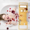 Premium Bathtub Tray Caddy, Expandable Bath Tray for Bathub, Luxury