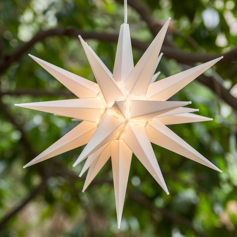 Kringle Traditions LED Moravian Star Light, Star Outdoor Decoration -