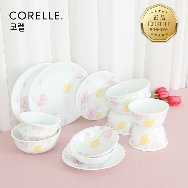 Corel Magnolia Round 4-Person 14P Home Set / 코렐 목련