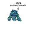 KnitSilk Super Bulky Recycled Sari Silk Ribbon Yarn in Blue