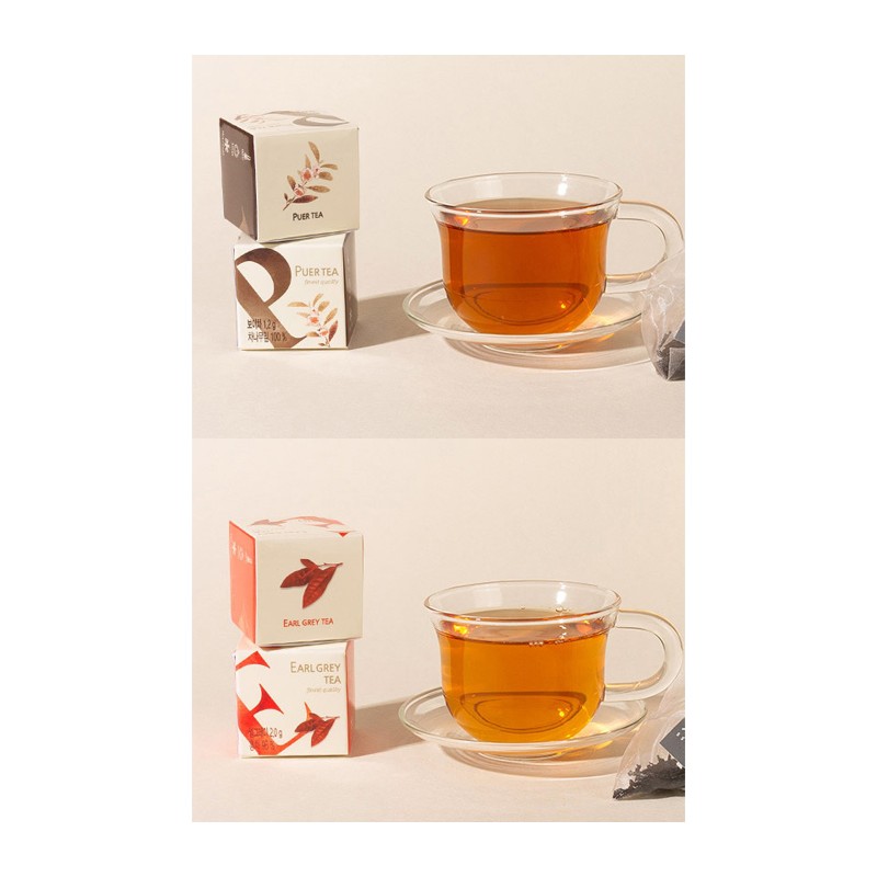 Ssanggyemyeong Tea Cube Wooden Gift Set, 16P, 2 Sets