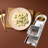 Dunkwckore Spätzle Slicer, Stainless Steel Spätzle Grater with Dough Sledge,
