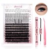 US Local Stock DIY Segment Eyelashes Individual Lash Extension Mega