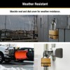Master Lock Outdoor Combination Lock, Heavy Duty Weatherproof Padlock, Resettable