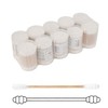 Cylindrical Spiral Cotton Swabs, 100 Count, 10-Pack Set Double-Sided