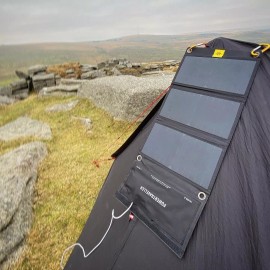 Powertraveller Falcon 21 Watt Foldable Solar Panel for Camping - NEW