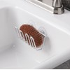 InterDesign Metro Rustproof Aluminum Suction Sponge Holder for Kitchen Sink