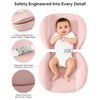 Baby Changing Pad with Waterproof & Wipe-Clean, Non-Slip Foldable PU