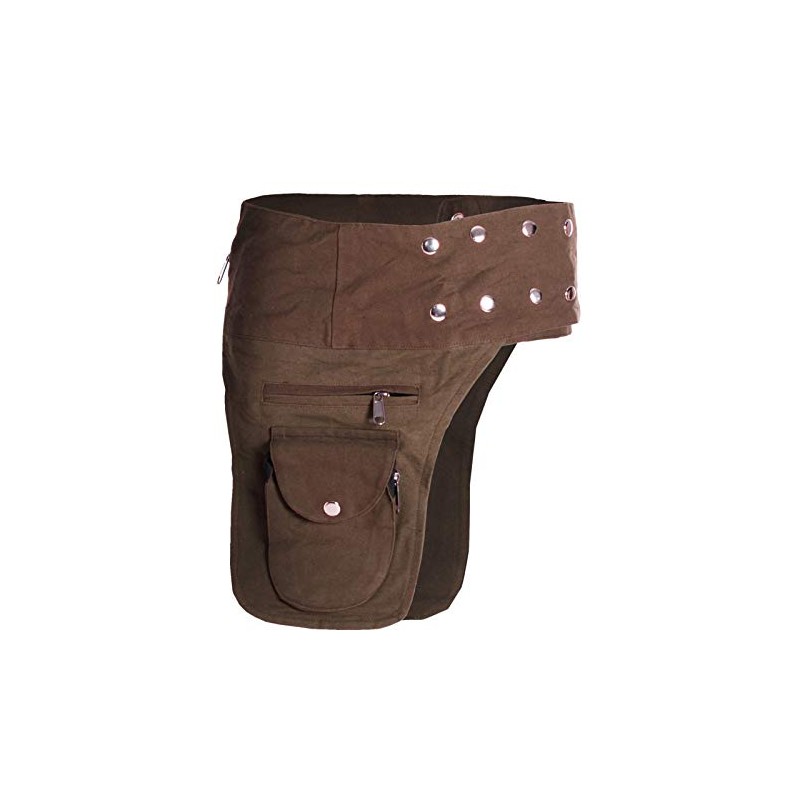 Vishes Hippie Pixie Double Holster Waist Bag Bum Bag Side