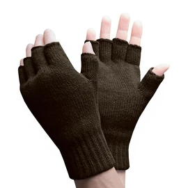 HEAT HOLDERS - Mens Winter Warm 3.2 TOG Fleece Lined Insulated Knit Thermal Fingerless Gloves