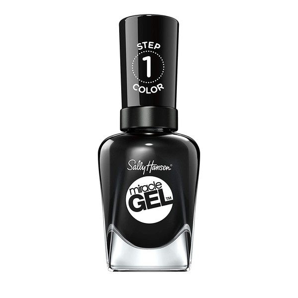 Sally Hansen Miracle Gel 849 Onyx-pected, .5 Ounce (Pack of 1)