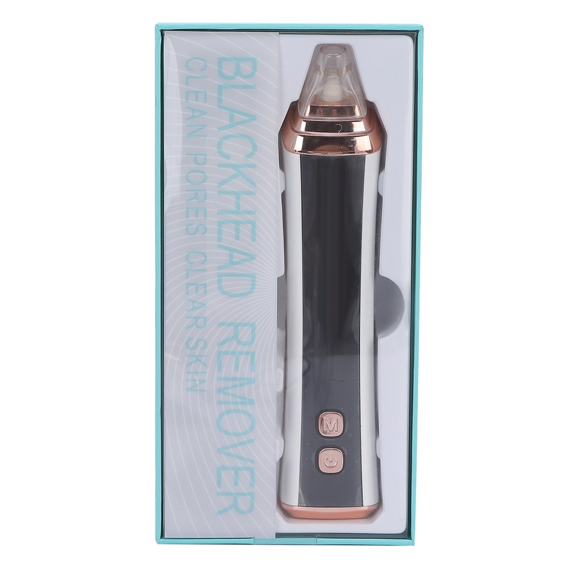 Electric Vacuum Blackhead Remover Rechargeable Face Pore Cleaner Acne Whitehead