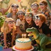 Oitnlaughter 36 Pcs Dinosaur Glasses Bulk Dinosaur Birthday Party decorations