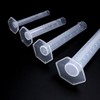 BESTOMZ Plastic Graduated Cylinder 10 ml 25 ml 50 ml