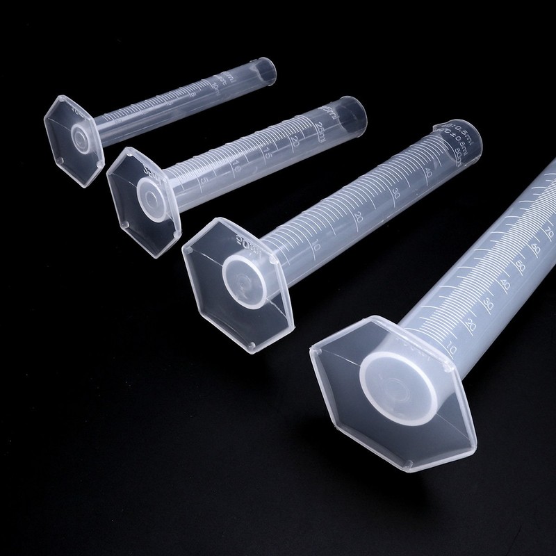 BESTOMZ Plastic Graduated Cylinder 10 ml 25 ml 50 ml