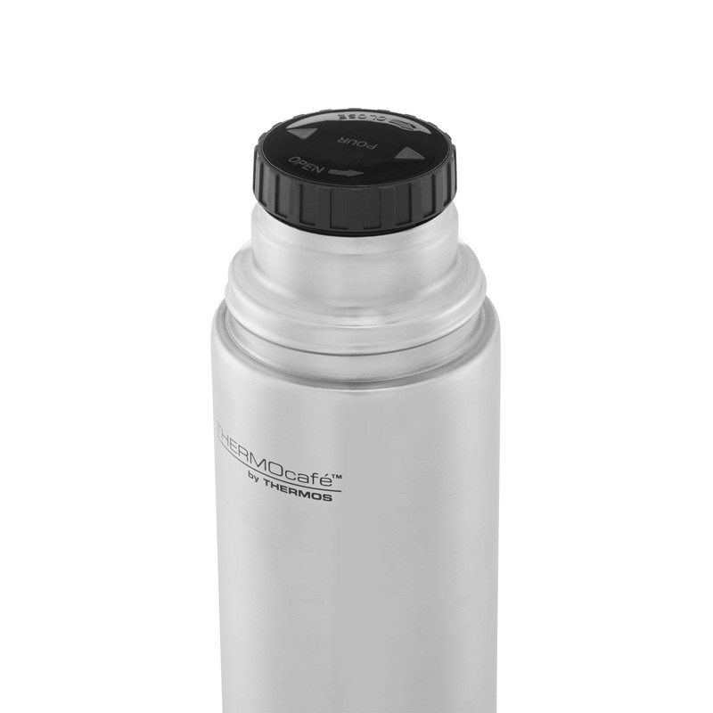 Thermos Thermo Cafe S/S Flask - 181109, Silver, 0.5 Litre