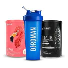 Birdman Kit Proteína Fitmingo 510g + Creatina 450g + Shaker