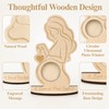 Baby Ultrasound Photo Frame for Pregnancy Keepsake - Wooden Sonogram