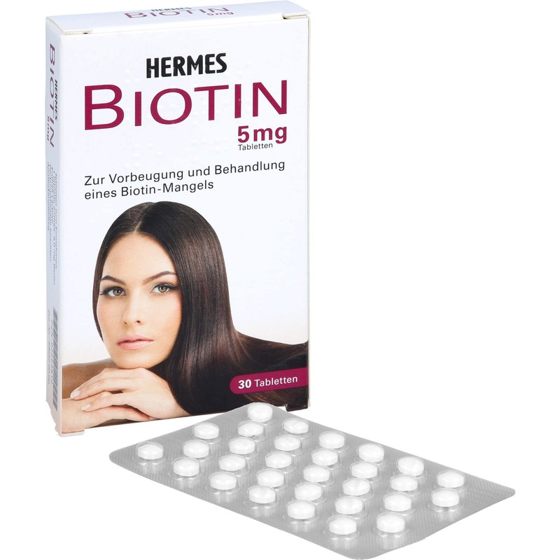 Biotin Hermes 5 mg Tablets Pack of 30