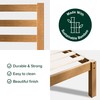 Zinus Leah Bamboo Platform Bed Frame with Headboard, No Box