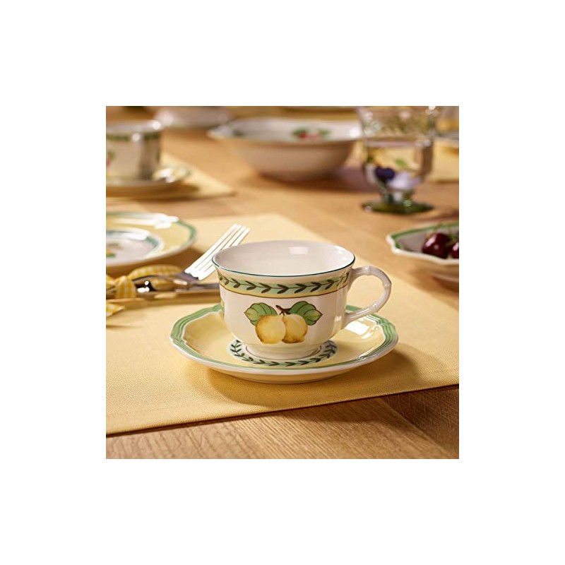 Villeroy & Boch Dishware and Serving Pieces-Saucers, White/Multicolor