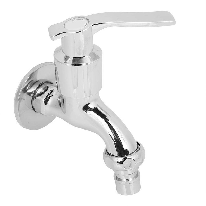 Hot and Cold Wall Basin Tap, G1/2 Inch Washroom Washing