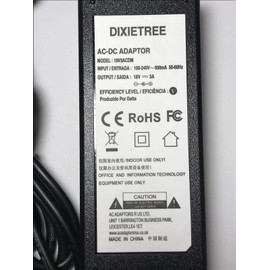 UK 18.2V Mains AC-DC Adaptor Power Supply Charger for Sony RDPX30IP Speaker Dock