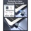 140W USB-C to MagSafe 3 Fast Charging Cable 6.6FT Braided