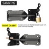 SANKINS Heavy Duty Automatic Gate Latch for Wooden Fence with
