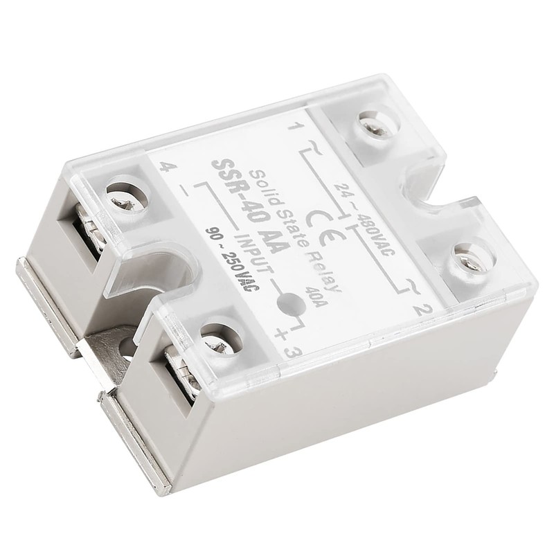 40A Solid State Relay Module Input 90-250V AC Output 24-480V